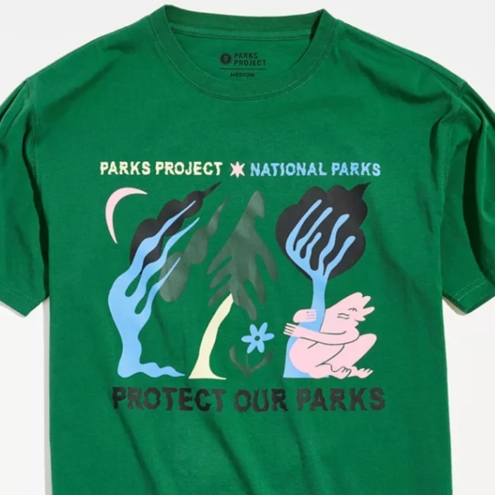 Parks project protect our trees forest tree hugger tshirt